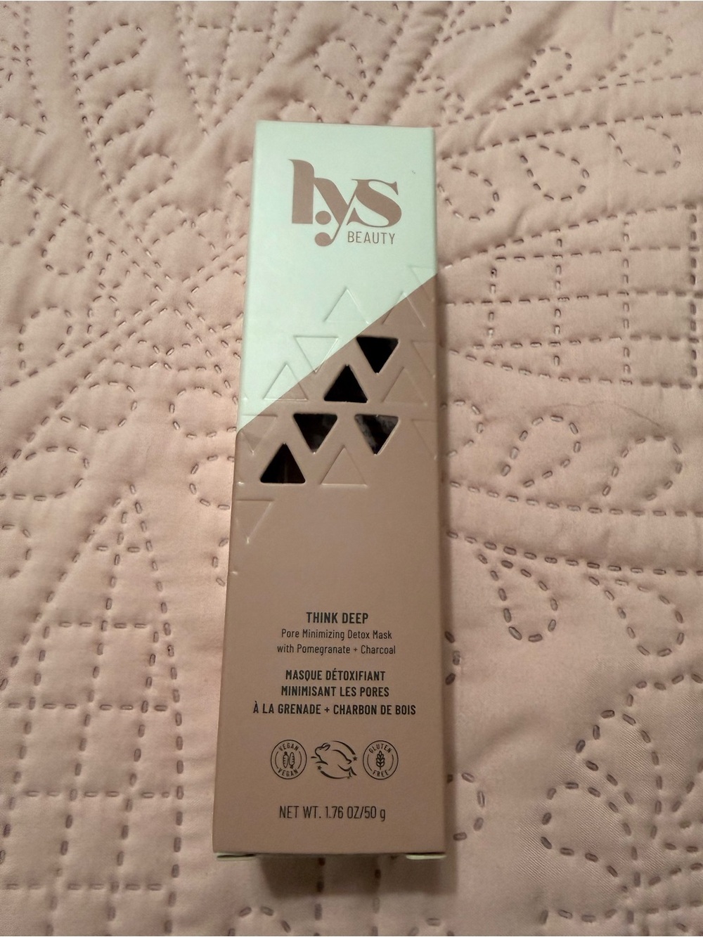 LYS Beauty Think Deep Pore Minimizing Detox Mask - Beige & Mint